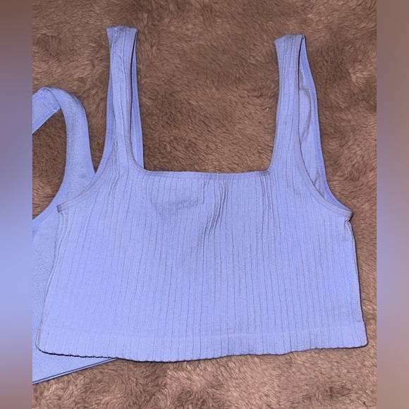 Forever 21 light purple bralettes M/L bra like new athleisure casual summer - Picture 2 of 10